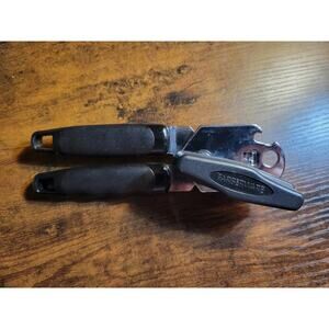 Farberware Can Opener Bottle Black Grips Manual 6-3/4” No. 918